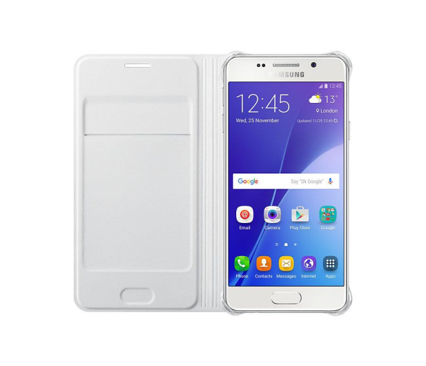 SAMSUNG Flip Wallet A3 2016 White - 285076 - zdjęcie 4
